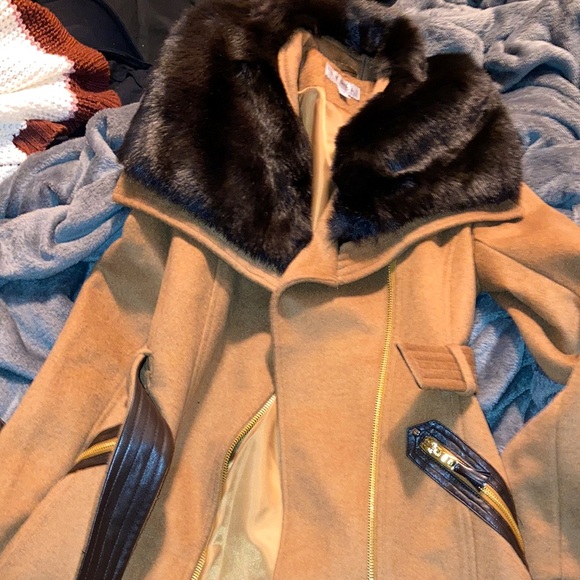 Trench Fur Coat
